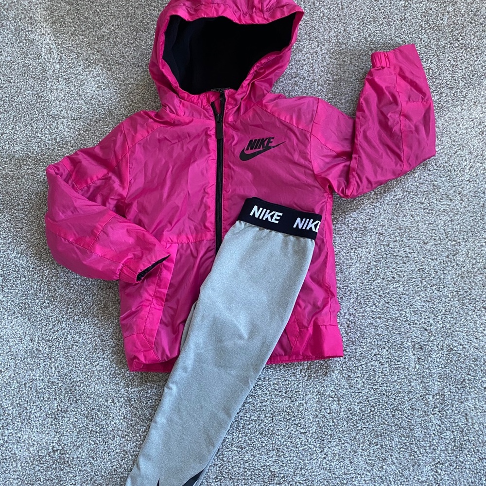 Girls 4T Nike Athletic Jacket and Leggings